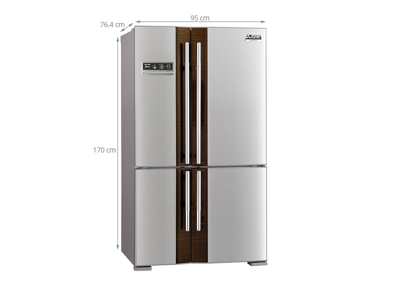 Tủ lạnh Mitsubishi Electric 580 lít MR-L78EH-ST thu hút mọi ánh nhìn