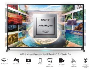 Công nghệ X-Reality Pro trên Tivi Sony 55W800