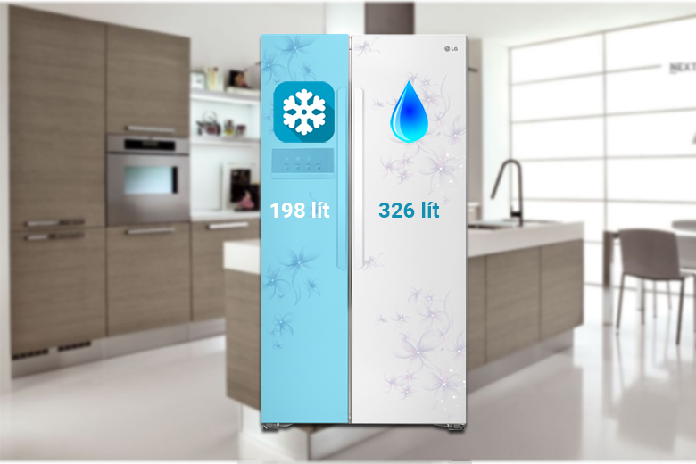  Tủ lạnh LG GR - B227 GF 581 lít 