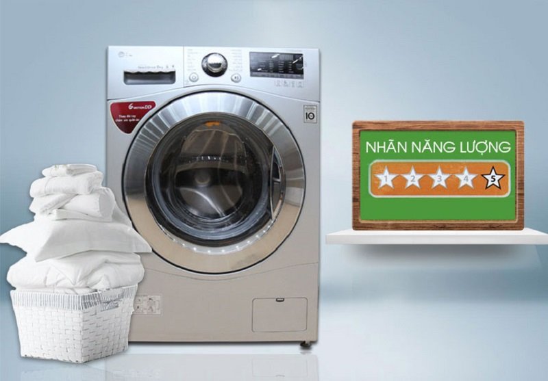 Công nghệ tiết kiệm điện Inverter với máy giặt 8kg F1408NPRL