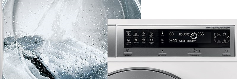 Sự kết hợp hoàn hảo của tính năng sấy của máy giặt Electrolux EWW14012 10 kg