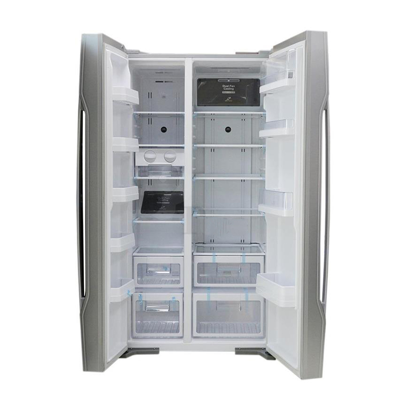 Sử dụng hệ thống khay kệ chất lượng, chịu lực tốt của tủ lạnh Hitachi R-S700PGV2