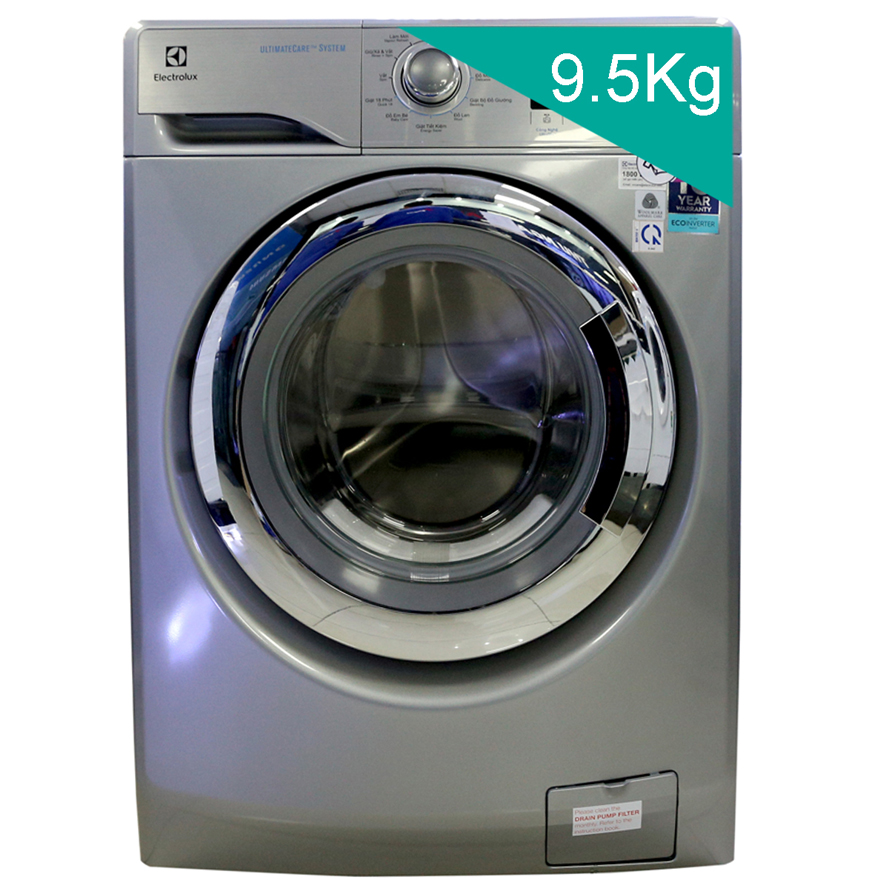 Dáng vẻ thẩm mỹ và sang trọng với Máy giặt Electrolux EWF12935S