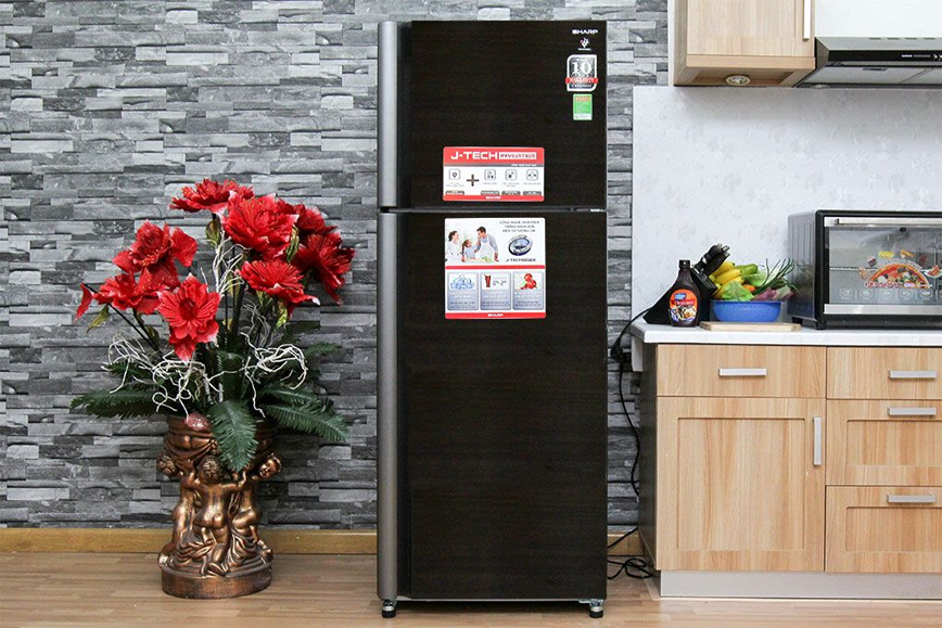  Thiết kế hoàn hảo với Tủ lạnh Sharp SJ-XP430PG-BK