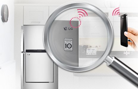 Tính năng chuẩn đoán thông minh của tủ lạnh LG inverter 490 lít GN-L702