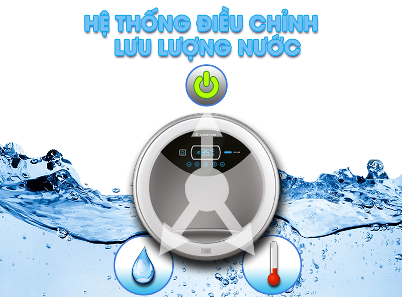 Máy nước nóng RT45E-VN ổn định lượng nước và mức nhiệt