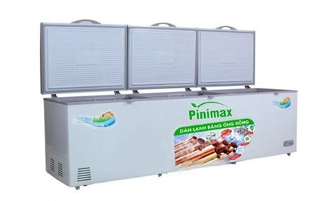 Tủ đông Pinimax PNM-119AF với dung tích 1100 lít, dàn lạnh đồng bền bỉ