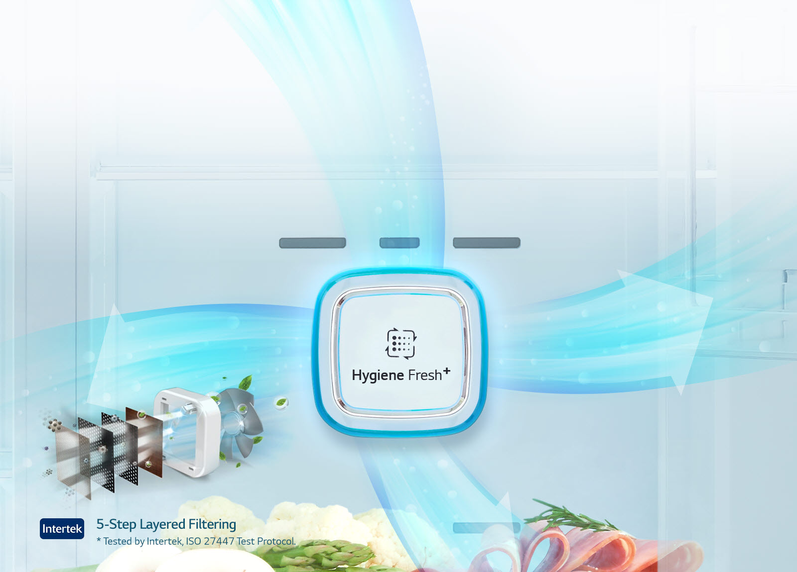 Khả năng diệt khuẩn mạnh mẽ với tủ lạnh LGGR-R247LGB