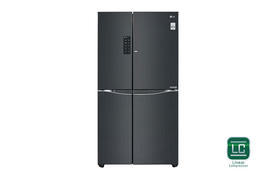 Ấn tượng phong cách nổi bật của tủ lạnh Side by Side LG GR-R247LGB 675 Lít