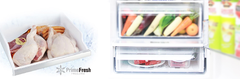 Tiết kiệm thời gian nấu ăn với ngăn đông mềm của Tủ lạnh Panasonic Inverter NR-BV288GKVN 