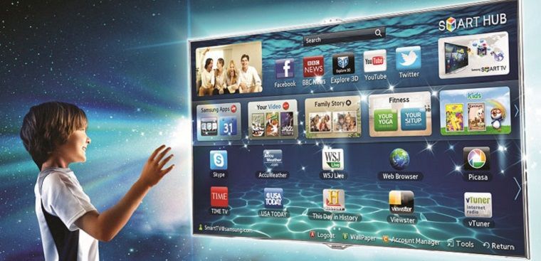 Những ứng dụng hot nhất được sử dụng trên smart tivi samsung