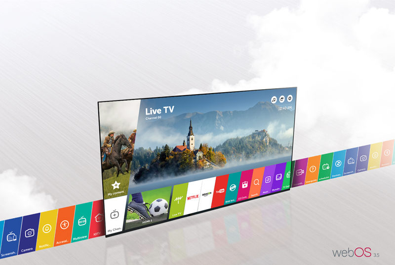 Smart Tivi LG 43LJ550T hệ điều hành WebOS 3.5