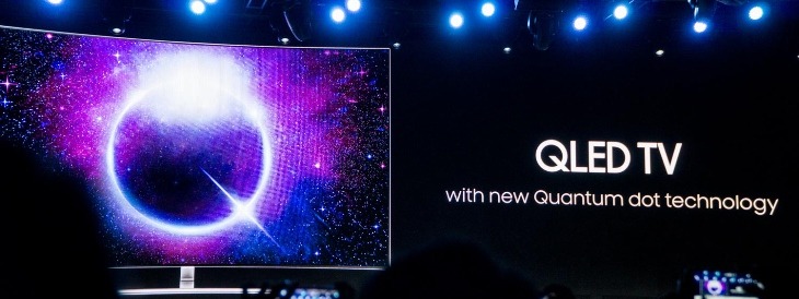 Samsung QLED sử dụng công nghệ chấm lượng tử mới