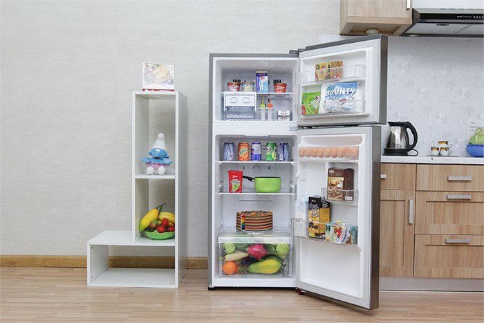Thiết kế nội thất rộng rãi với tủ lạnh Inverter LG GN-L205PS
