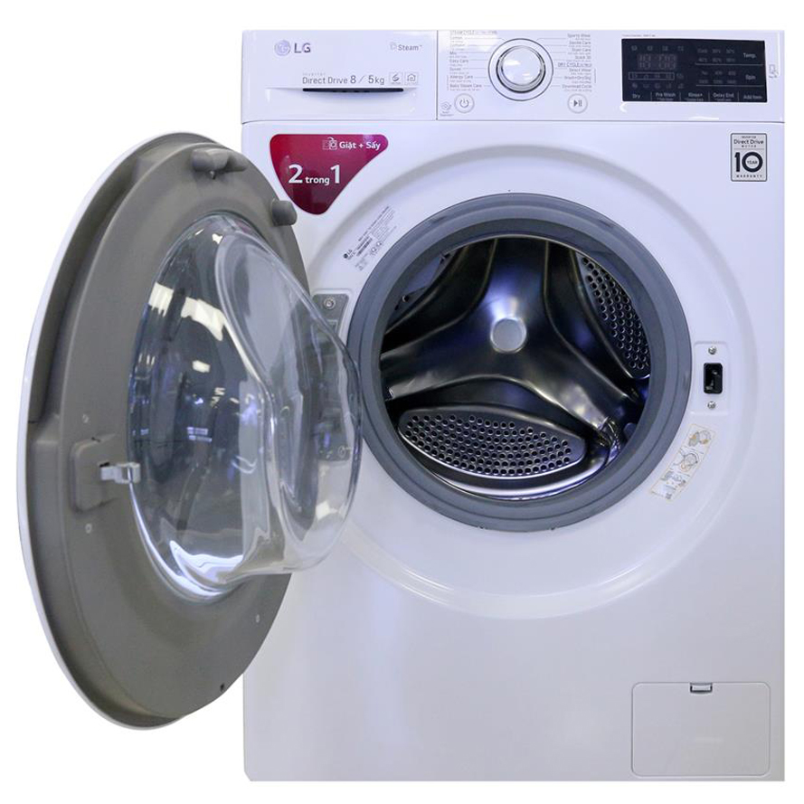 Chiếc máy giặt “2 trong 1” - giặt 8kg, sấy 5kg