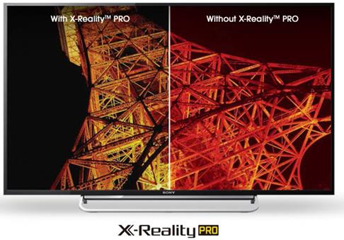Công nghệ X-Reality TM PRO trên tivi Sony (nguồn ảnh: internet)