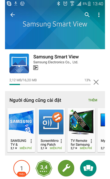 Tải và cài đặt Samsung Smart View