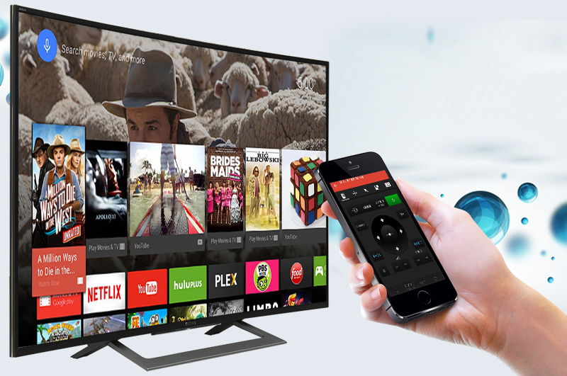 Điều khiển trạng thái của tivi qua điện thoại qua ứng dụng Sony Video TV SideView