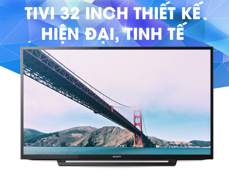 Tivi sony HD KDL – 32R300D sở hữu thiết kế tinh tế, hiện đại