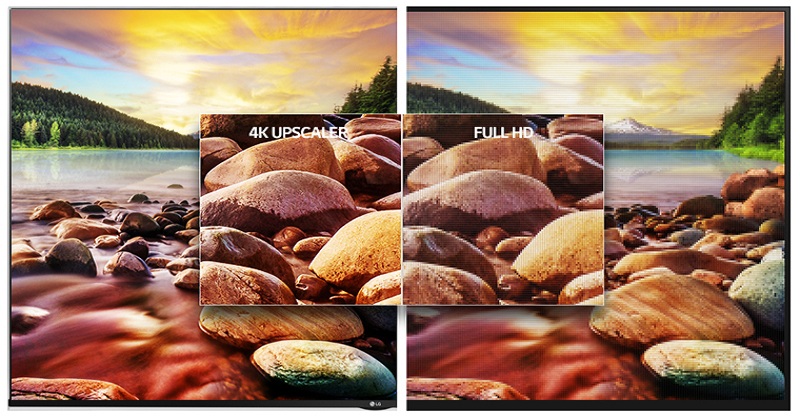 Tivi LG 4K mang đến hình ảnh sắc nét gấp 4 lần so với full HD