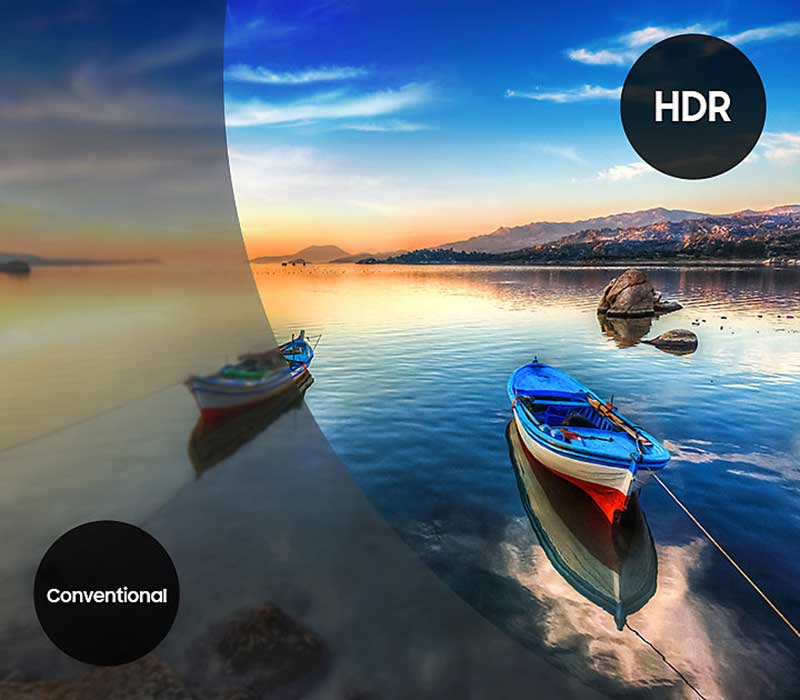 Công nghệ HDR cùng độ phân giải 4k mang đến hình ảnh sống động sắc nét