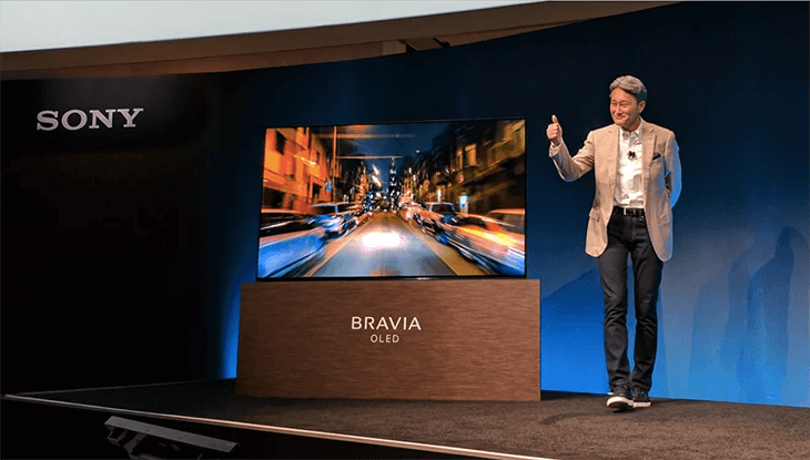Tivi sony Bravia công nghệ màn hình OLED được ra mắt tại CES 2017