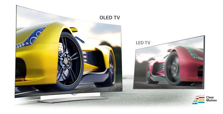 Tivi công nghệ màn hình OLED có hình ảnh chuyển động mượt mà
