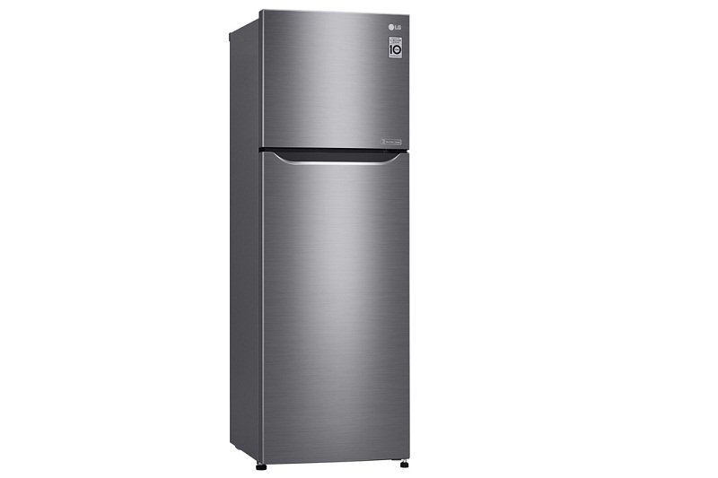 Thiết kế đơn giản với khay kệ di chuyển linh hoạt với tủ lạnh LG Inverter 209 lít GN-L225S