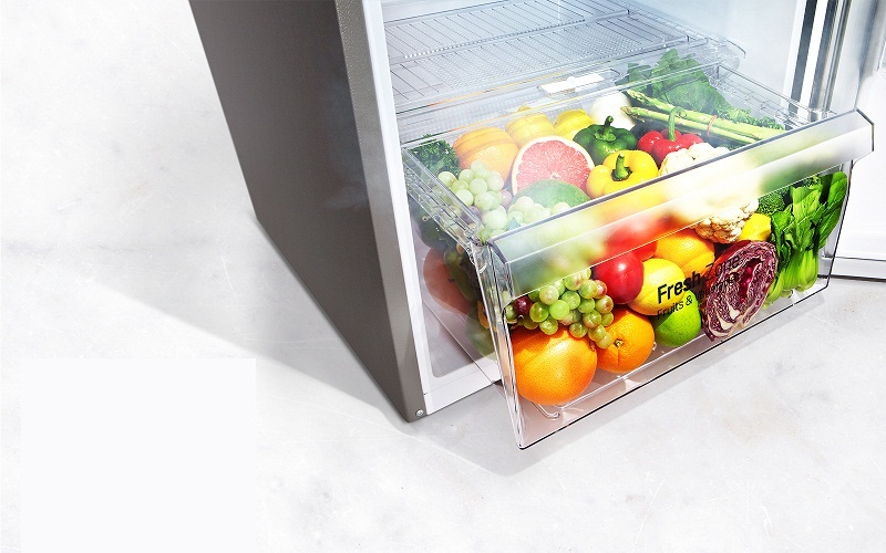 Ấn tượng với khả năng bảo quản rau củ của tủ lạnh Inverter GN-L225S