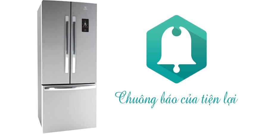 Hệ thống chuông báo thông minh của tủ lạnh Electrolux EHE5220AA