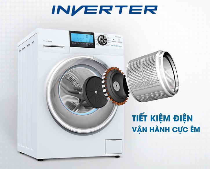  Máy giặt inverter là gì? Tại sao nên lựa chọn máy giặt được trang bị công nghệ Inverter