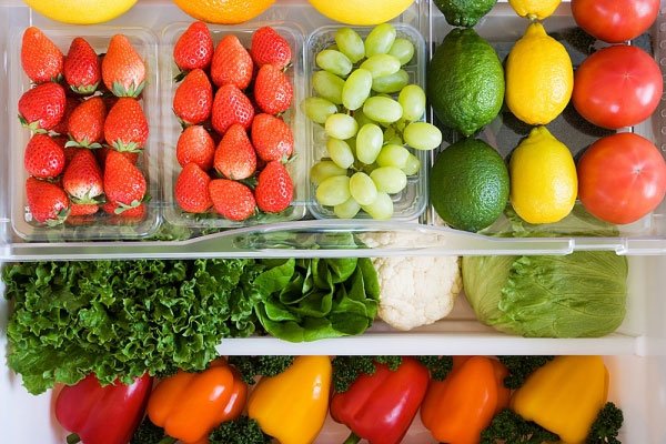 Tách biệt các loại rau củ trong khi bảo quản rau trong tủ lạnh