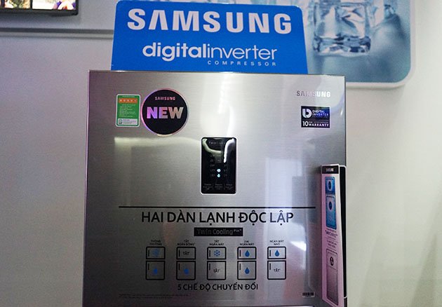 Thiết bị tủ lạnh mới nhất mang thương hiệu Samsung