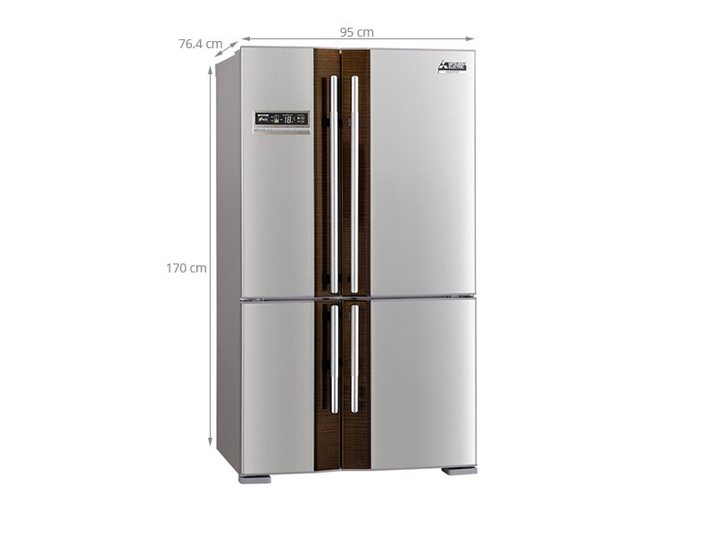  Thông số kỹ thuật của tủ lạnh Mitsubishi Electric 580 lít MR-L72EH- ST