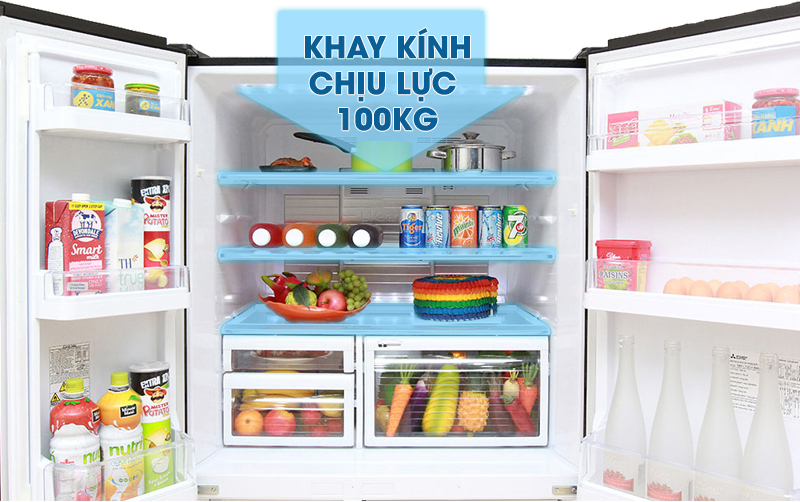 Đặc điểm thiết kế của khay kệ trong tủ lạnh