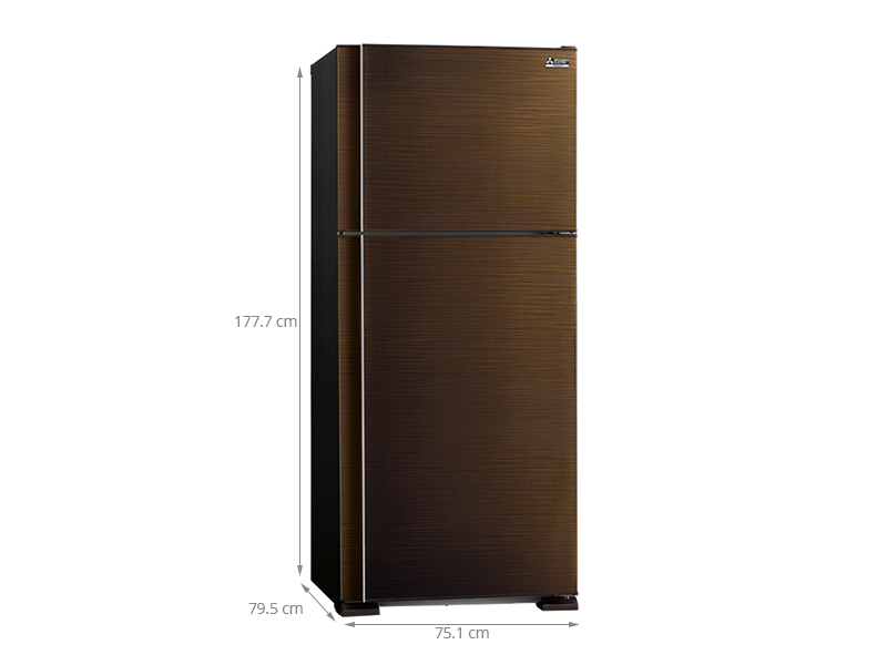 Thông số kỹ thuật của tủ lạnh Mitsubishi Electric 510 lít MR-F62EH-BRW