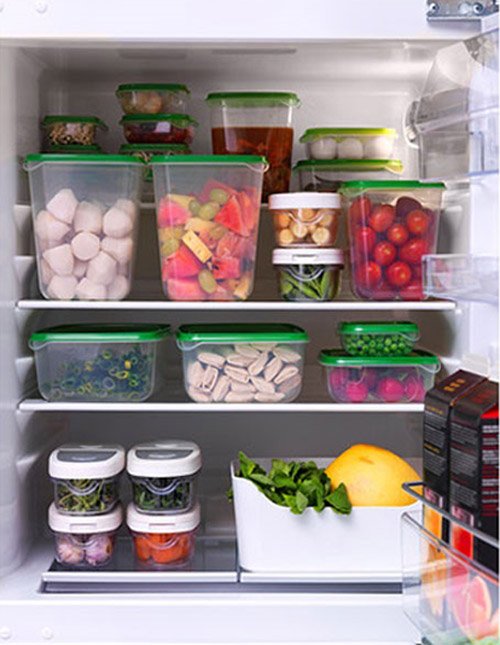 Sơ chế thực phẩm trước khi cho vào tủ lạnh giúp hiệu quả bảo quản được lâu hơn.