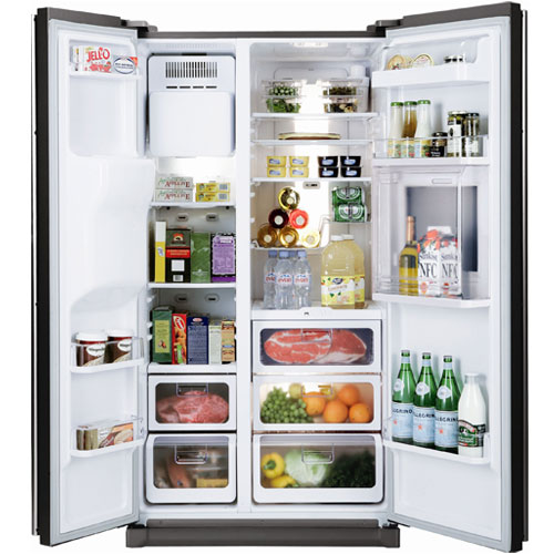 Thiết kế bên trong của một chiếc tủ lạnh Samsung 