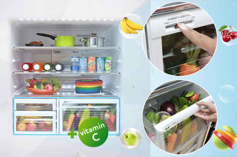  Ngăn chứa rau củ của tủ lạnh