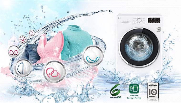 Máy giặt LG cũng là một trong những lựa chọn để giải đáp câu hỏi máy giặt nào tốt nhất hiện nay 