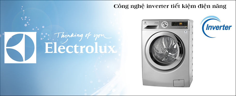 Ưu điểm vượt trội của máy giặt lồng ngang Electrolux
