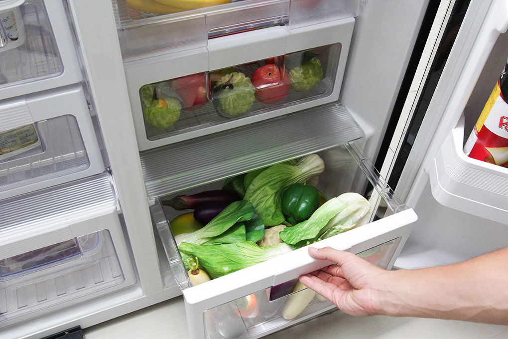 Với công nghệ làm lạnh và kháng khuẩn hiện đại nhất mà thực phẩm bảo quản trong tủ luôn tươi ngon