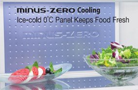 Công nghệ làm lạnh Minus Zero tiên tiến giúp bảo quản thực phẩm tươi ngon