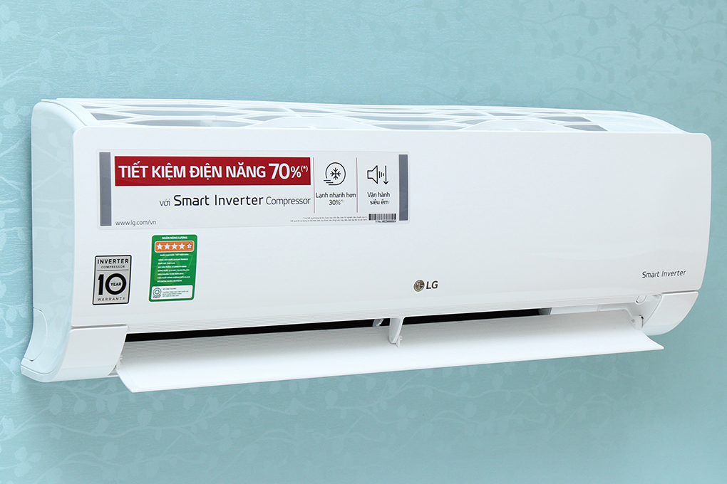 Điều hòa LG 1 chiều Inverter 1.5 HP V13END nổi bật, tinh tế