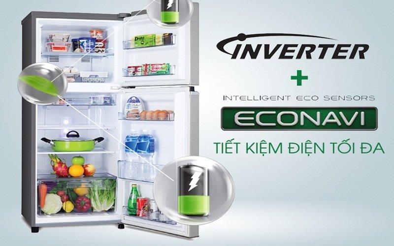  Sử dụng tủ lạnh Inverter giúp tiết kiệm điện hiệu quả