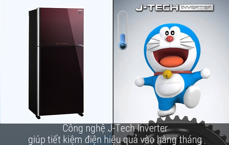 Công nghệ J-Tech Inverter cho khả năng vận hành êm ái, bền bỉ, tiết kiệm điện năng