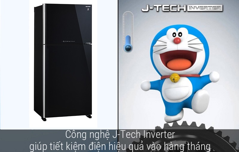 Khả năng vận hành êm ái, ổn định với công nghệ J-Tech Inverter