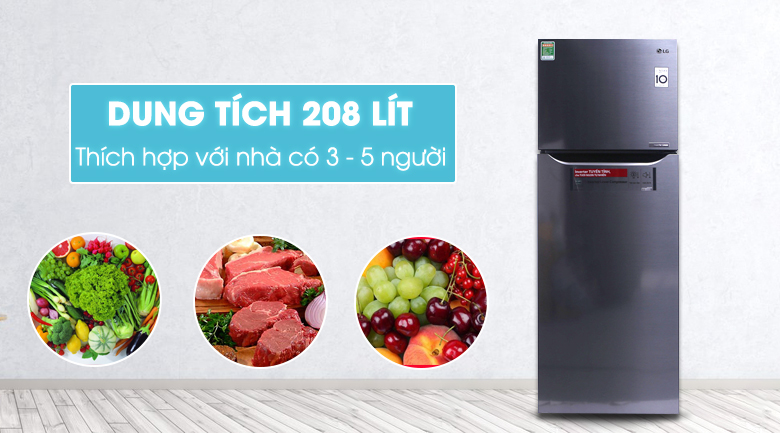 Tủ lạnh LG GN-L208PS