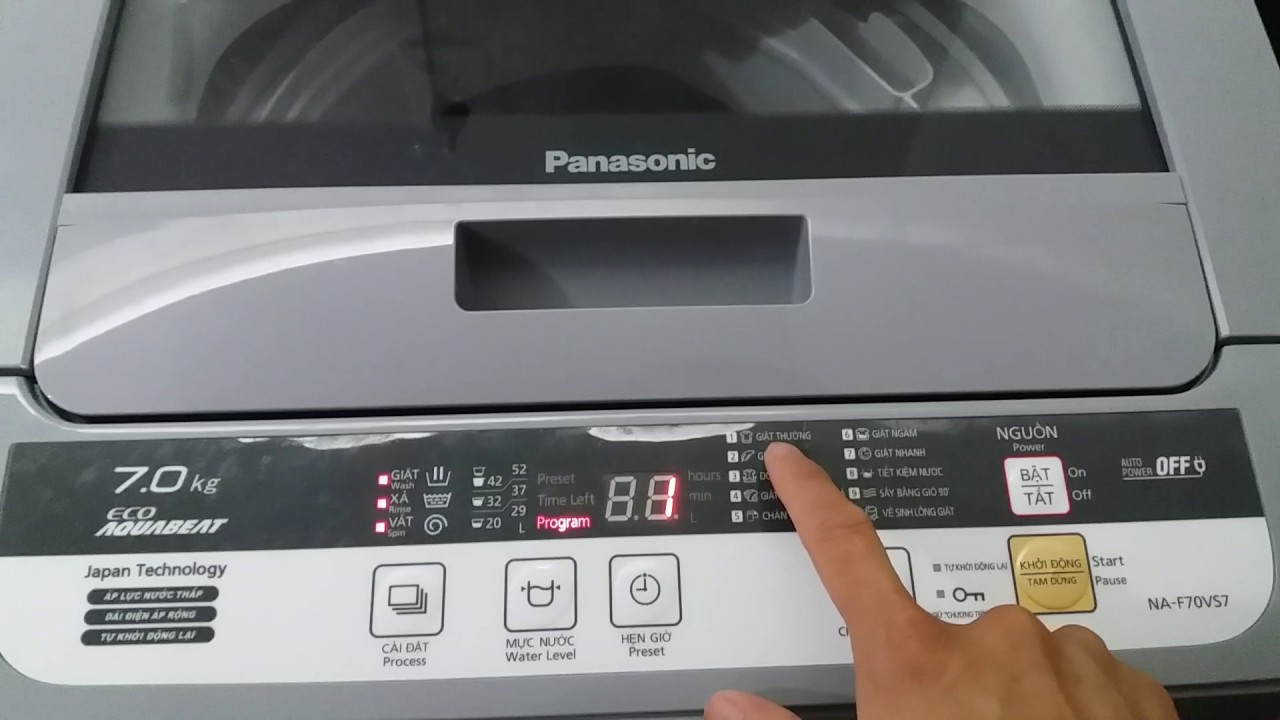 So sánh ngắn gọn giúp bạn nên mua máy giặt toshiba hay panasonic?