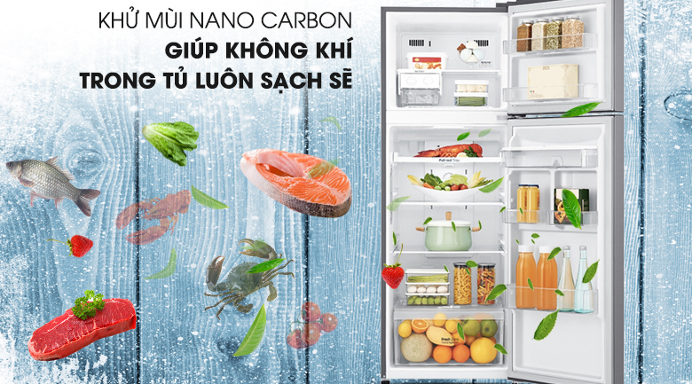 Công nghệ Nano Carbon - Tủ lạnh LG Inverter 315 lít GN-D315PS